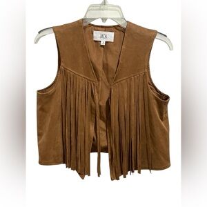 Jack. Open vest with fringe. Size small. Used, great condition.